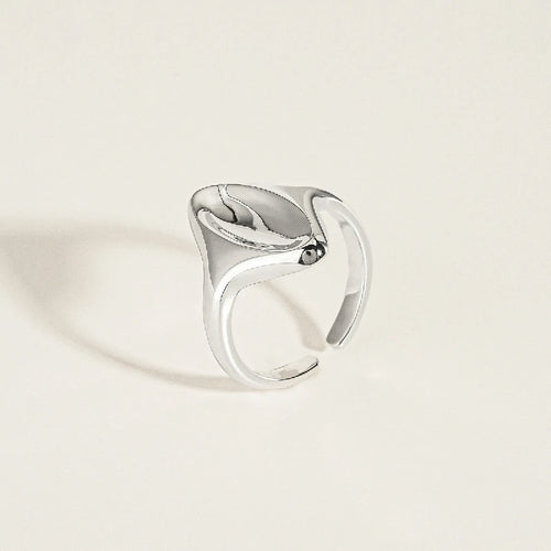 Architectural Oval Ring