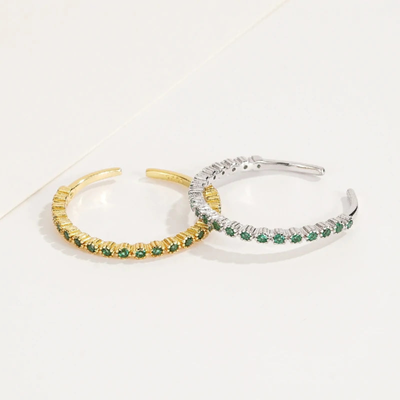 Étoile Filigree Emerald Crystals Ring