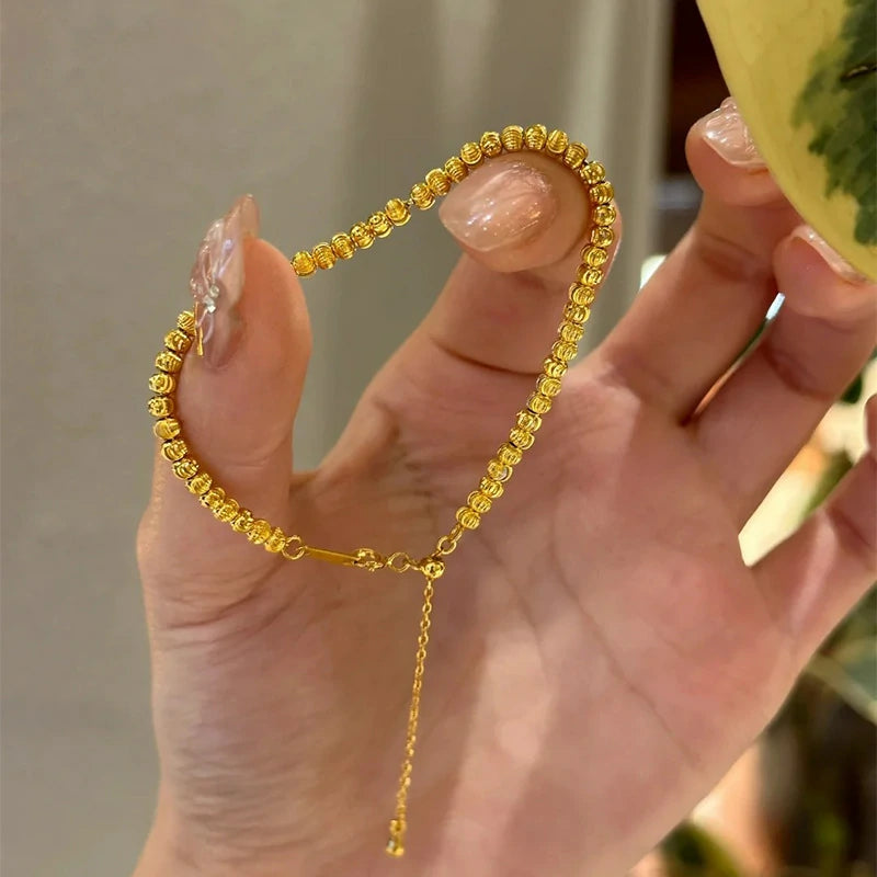 Quiet Luxe Bead Bracelet