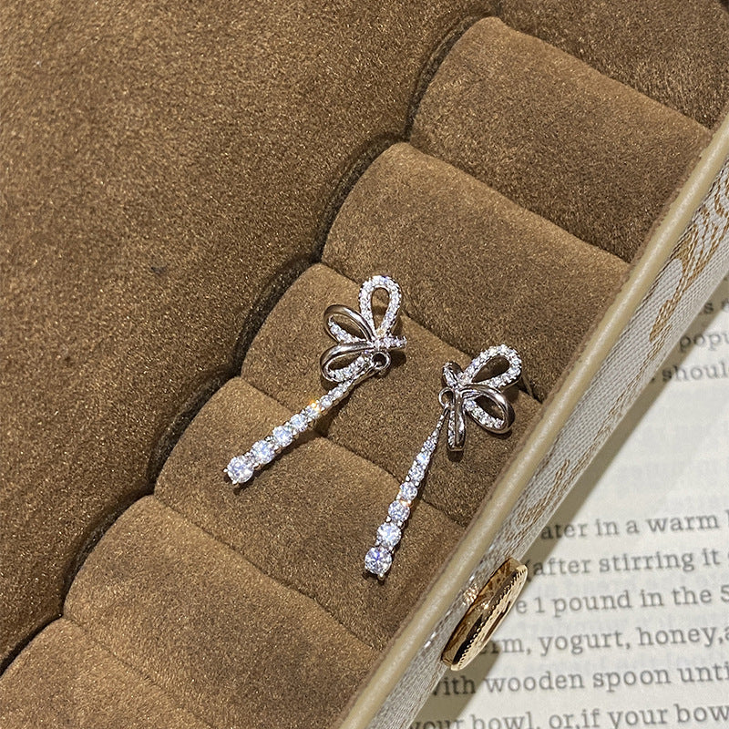 Liquid Bow Earrings | Pair