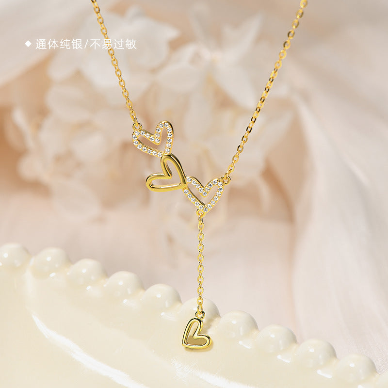 Heart Tassel Necklace