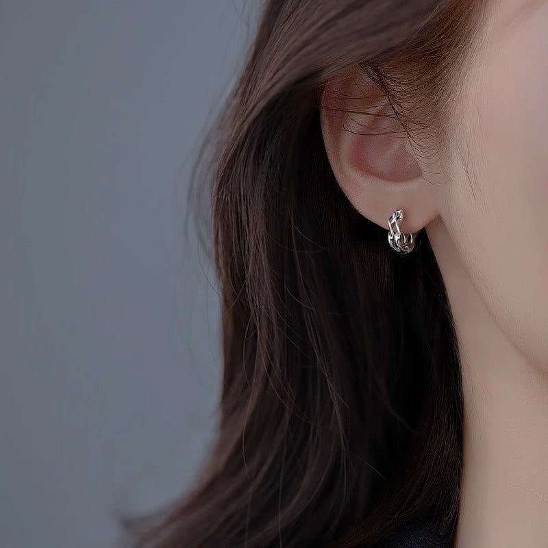 Firebird Mobius Earrings | Pair