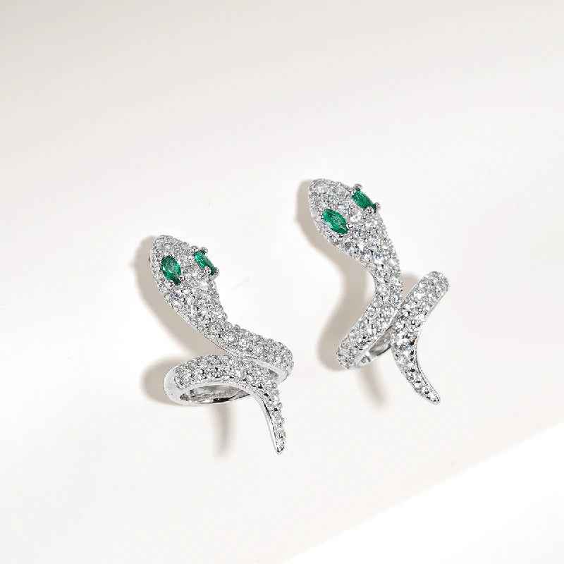 Serpentine Curve Studs | Pair