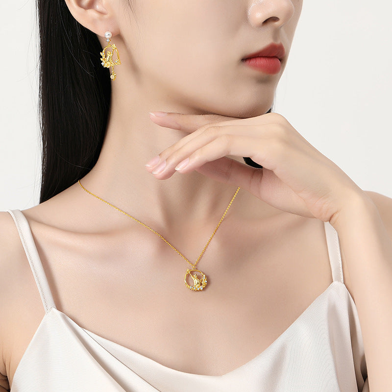 Whimsical Feline Earrings | Pair