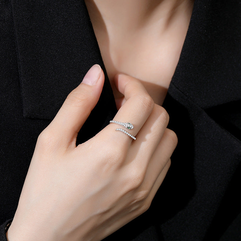 Serpentine Coil Ring