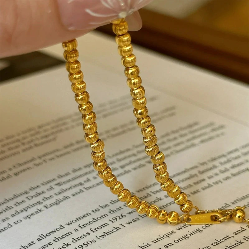 Quiet Luxe Bead Bracelet