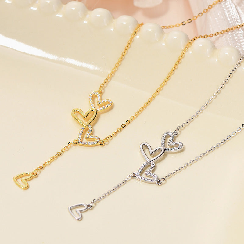 Heart Tassel Necklace