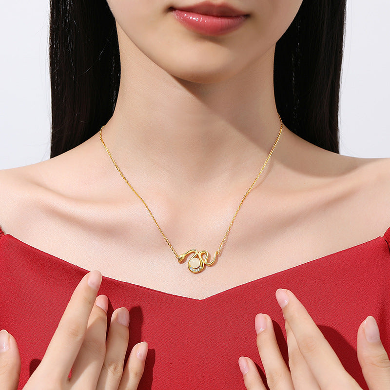 Celestial Serpent Necklace