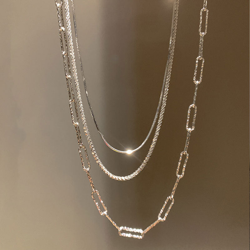 Stellar Layering Chain Necklace