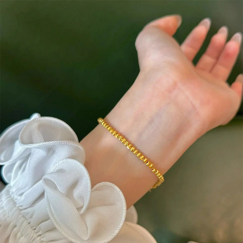 Quiet Luxe Bead Bracelet