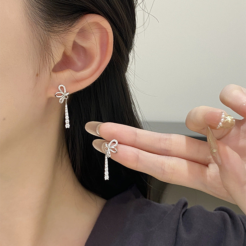 Liquid Bow Earrings | Pair