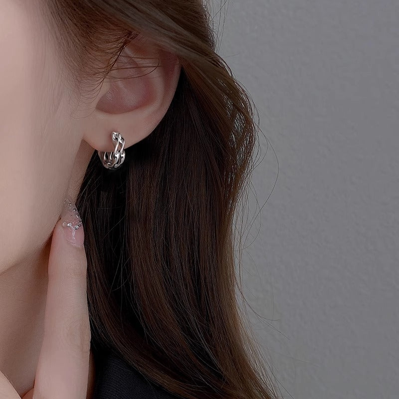 Firebird Mobius Earrings | Pair