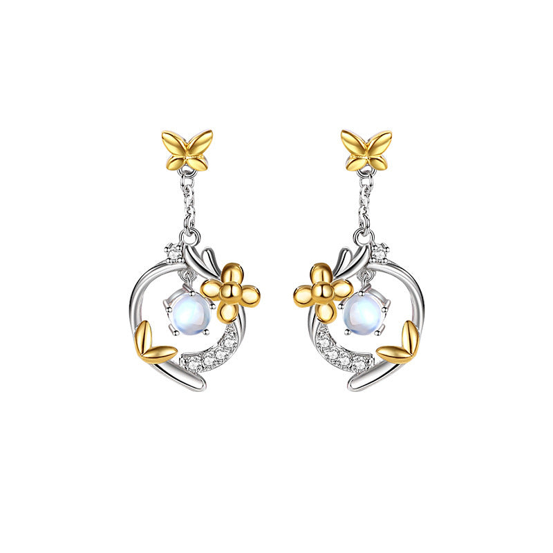 Lunar Blossom Earrings | Pair