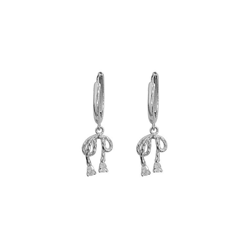 Draping Bow Drop Earrings | Pair