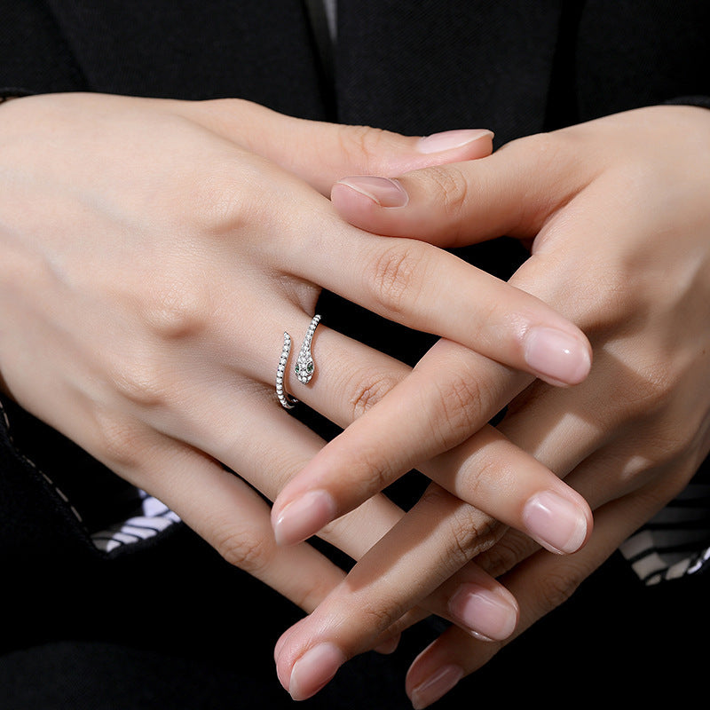 Serpentine Coil Ring