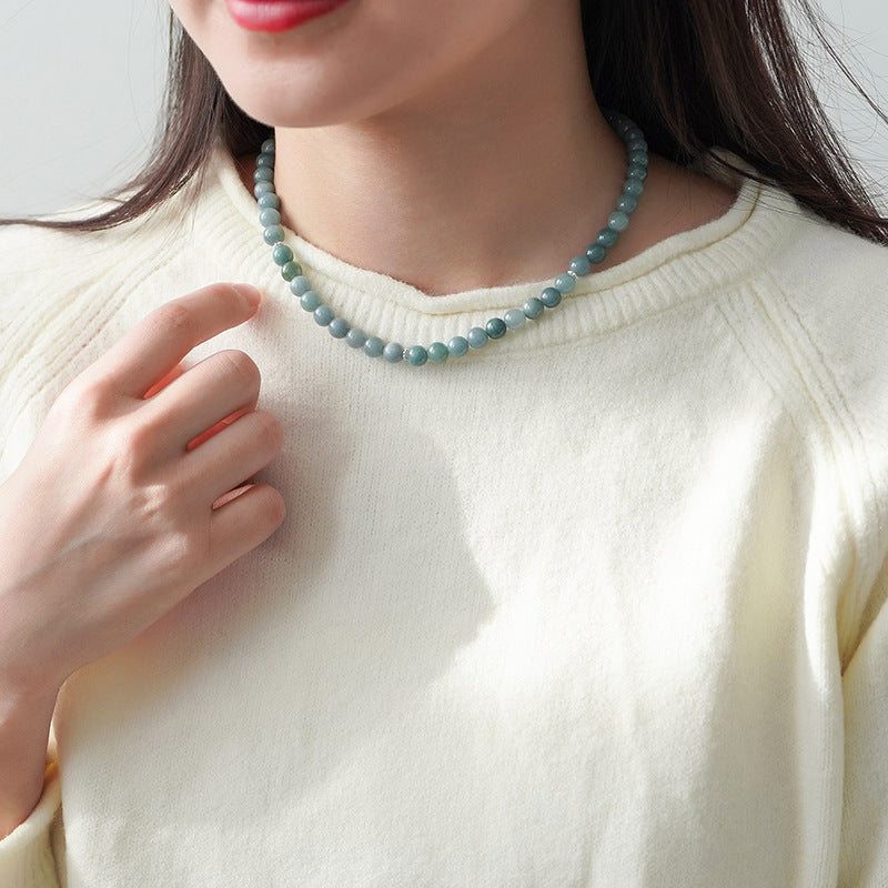 Glacial Jadeite Necklace