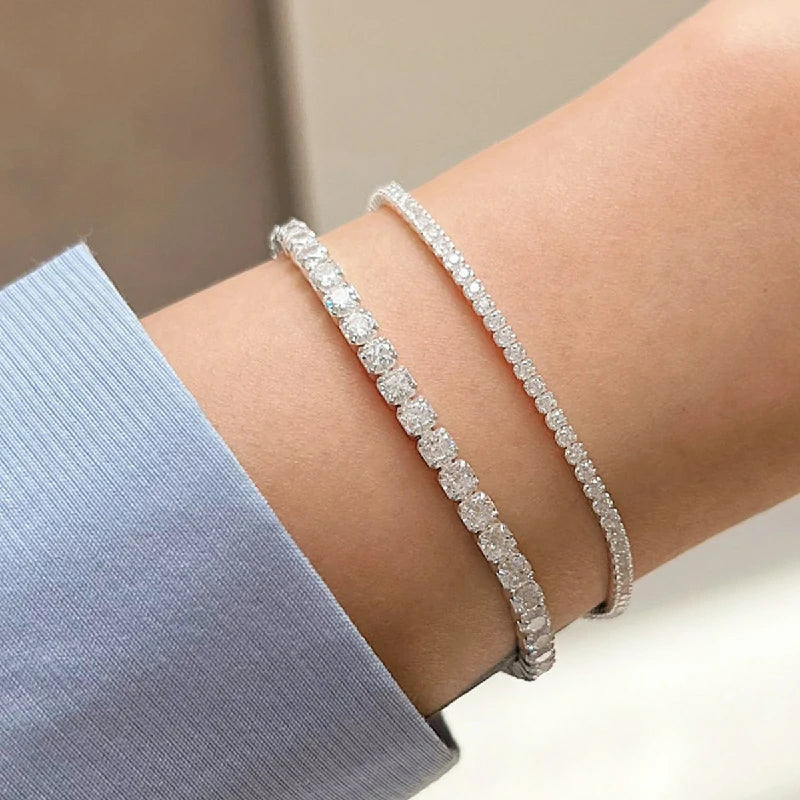 Pavé Geometric Bracelet