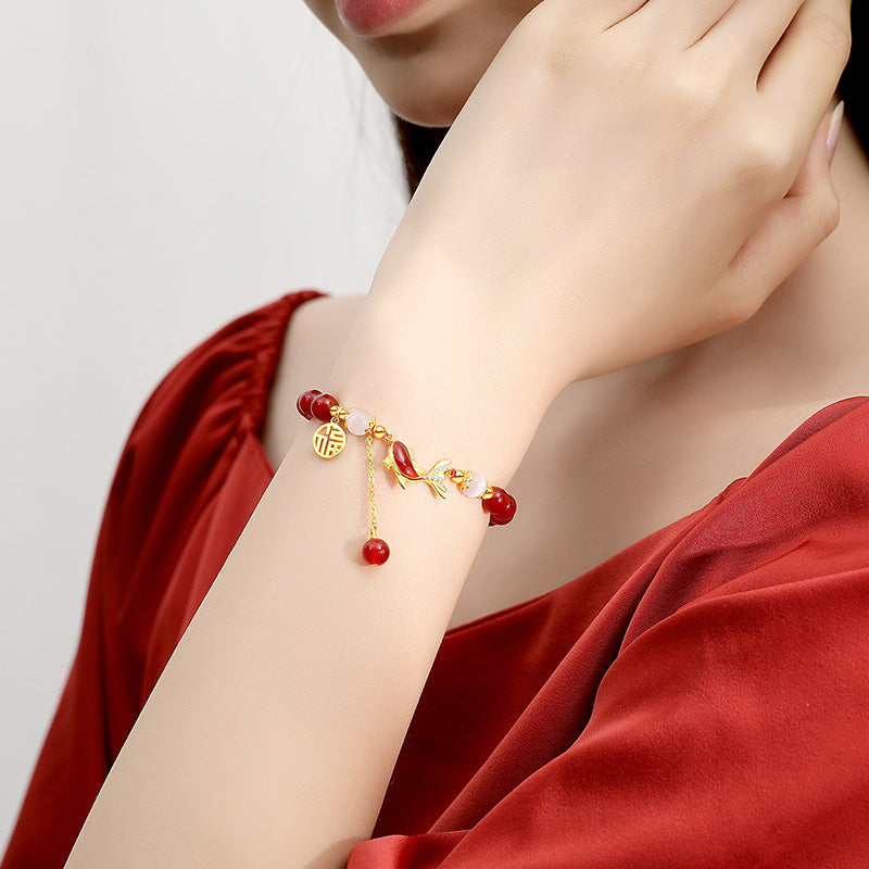 Courageous Koi Talisman Bracelet
