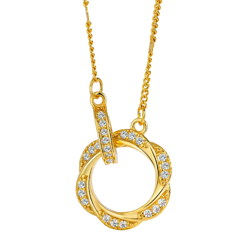 Infinite Loop Interlock Necklace