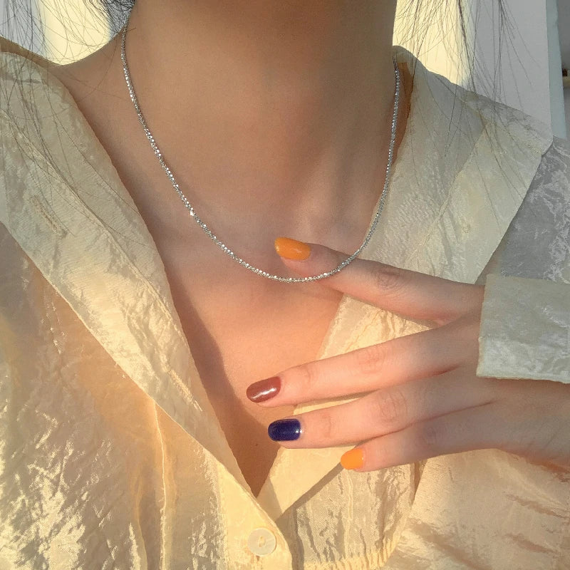 Stellar Layering Chain Necklace