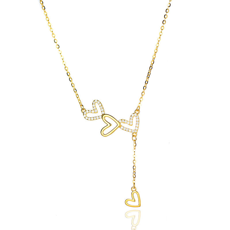 Heart Tassel Necklace