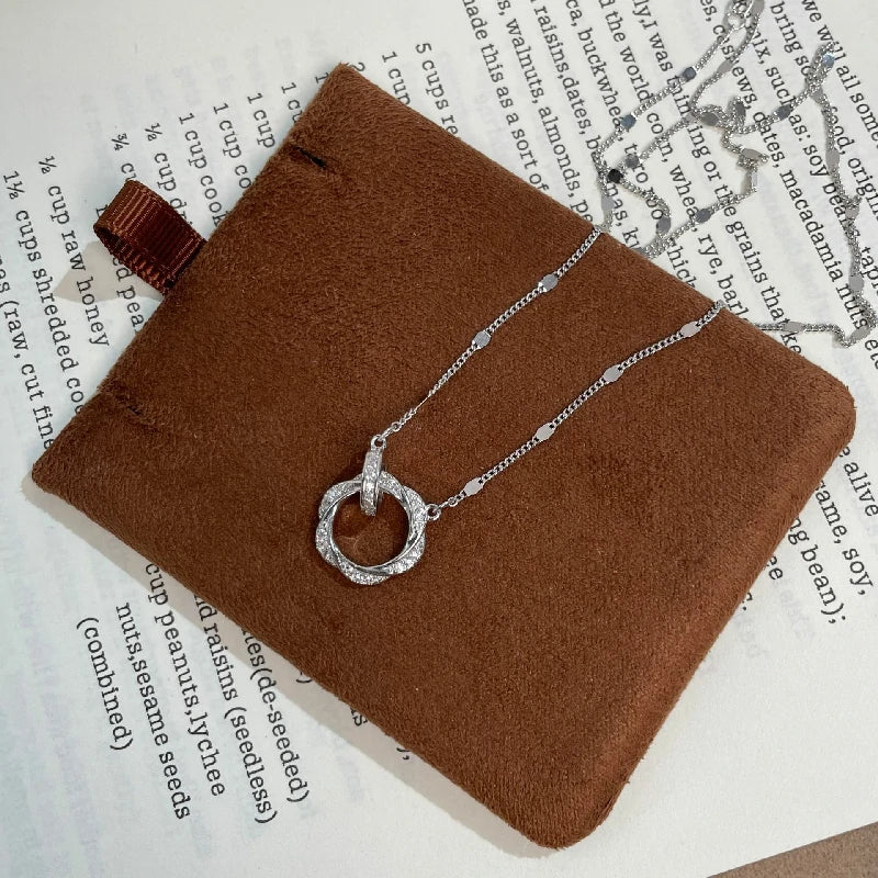 Infinite Loop Interlock Necklace