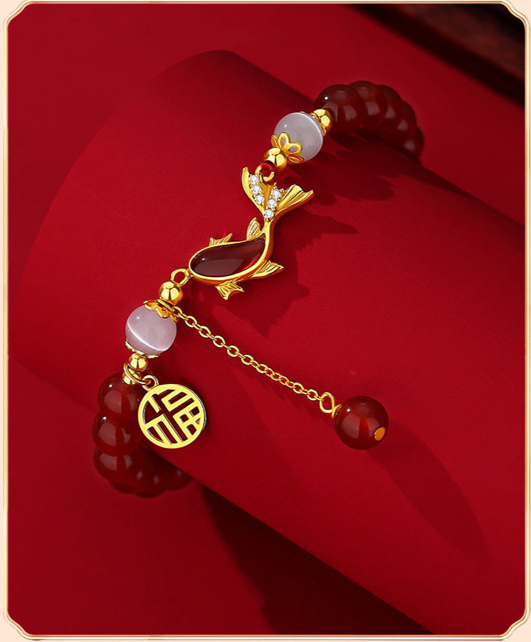 Courageous Koi Talisman Bracelet