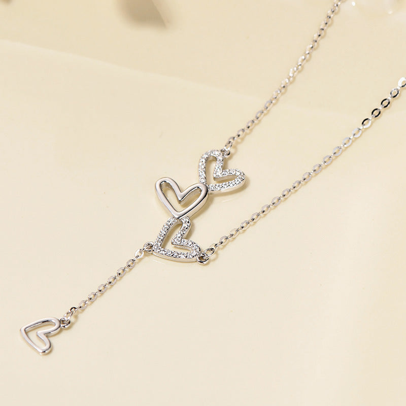 Heart Tassel Necklace