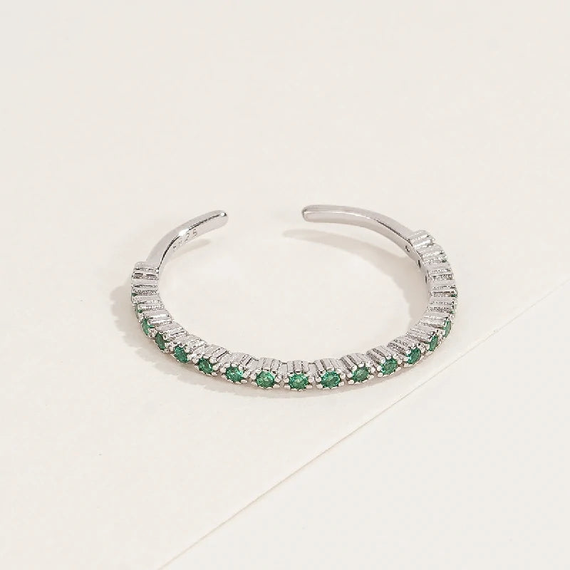 Étoile Filigree Emerald Crystals Ring