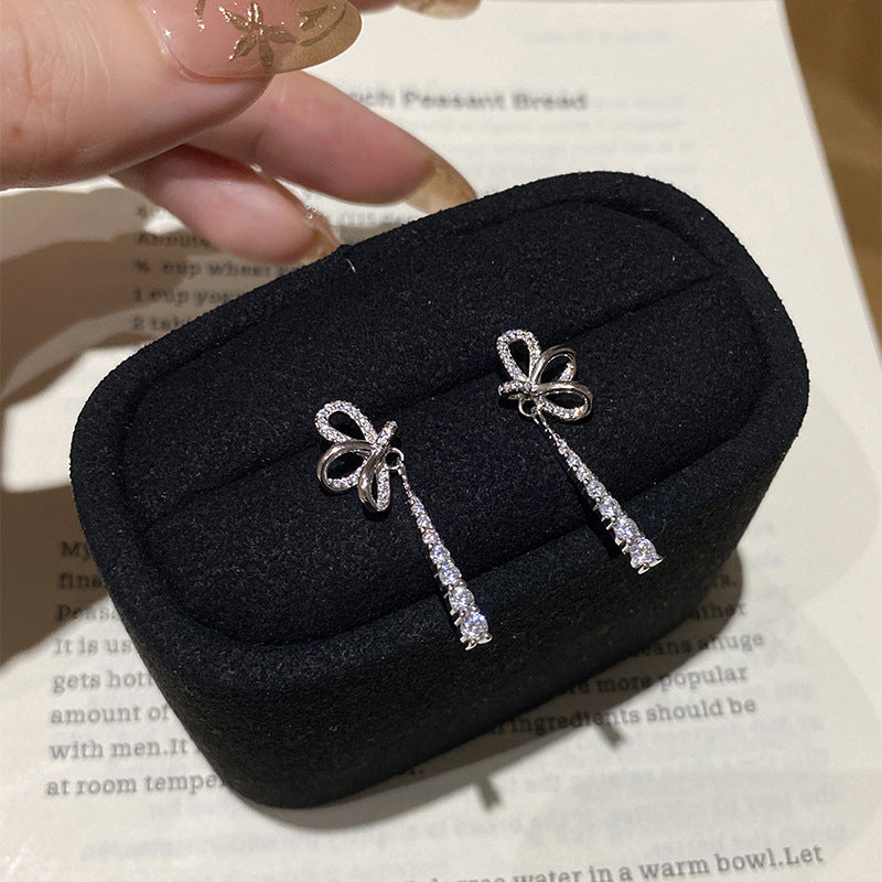 Liquid Bow Earrings | Pair