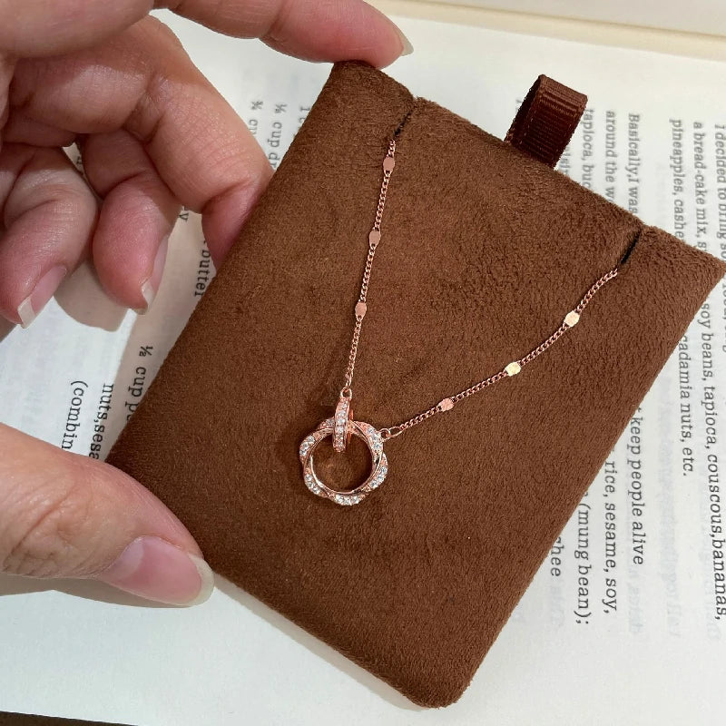 Infinite Loop Interlock Necklace