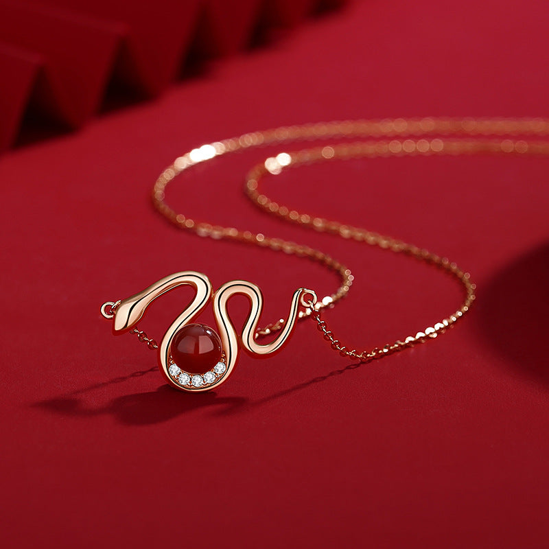 Celestial Serpent Necklace