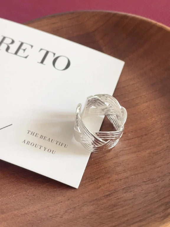 Woven Texture Ring