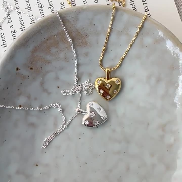 Heart-Shaped Box Necklace