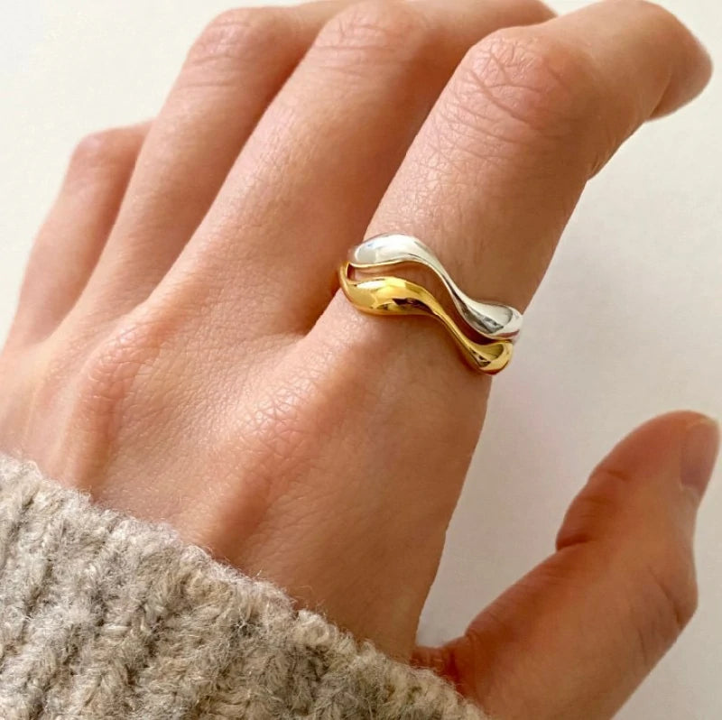 Free Flow Sliver Ring