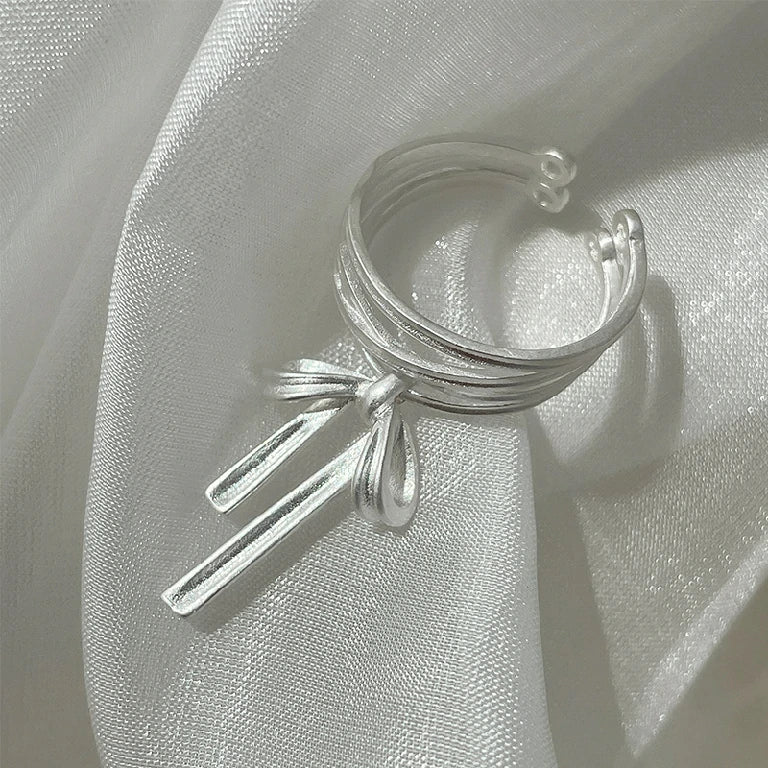 Ballet Ribbon Adjustable Ring