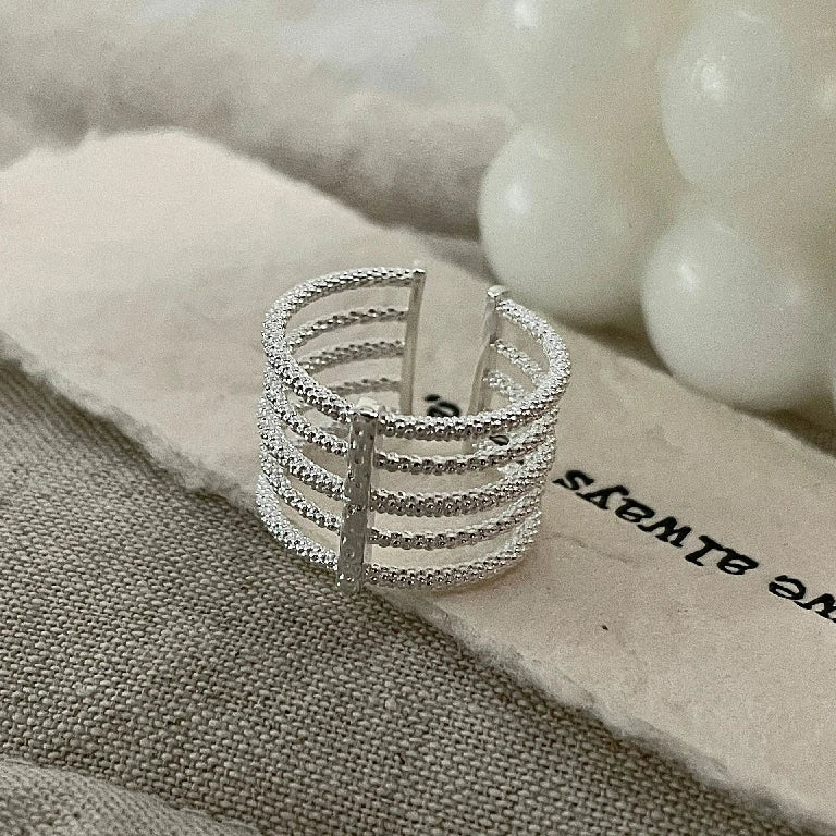Textured Layer Ring
