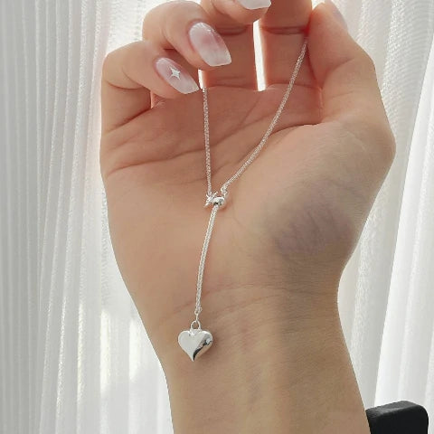 Long Line Heart Pendant