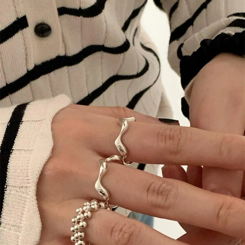 Free Flow Sliver Ring