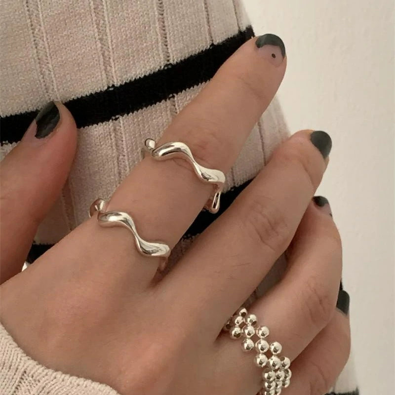 Free Flow Sliver Ring