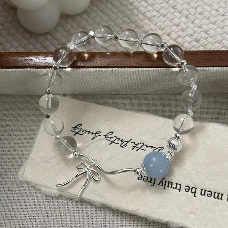 Oceanic Crystal Harmony Bracelet