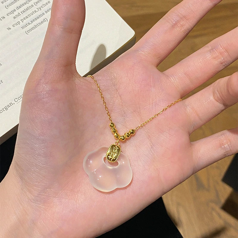 Auspicious Cloud Eternal Joy Necklace