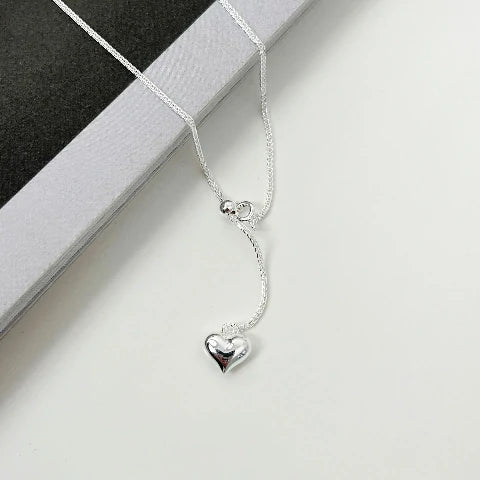 Long Line Heart Pendant