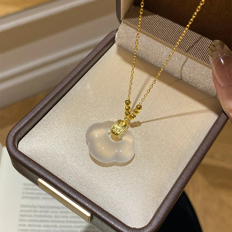 Auspicious Cloud Eternal Joy Necklace