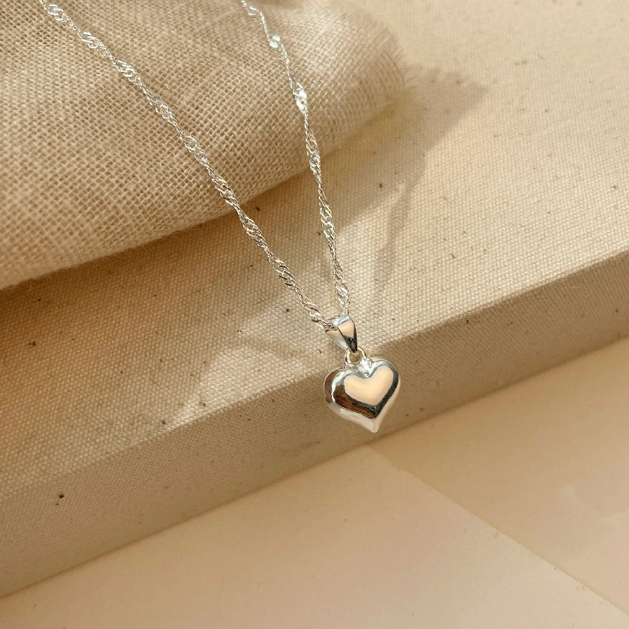 Silver Heart Necklace