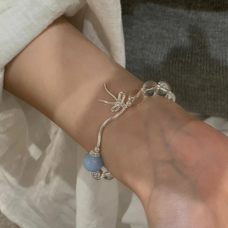 Oceanic Crystal Harmony Bracelet