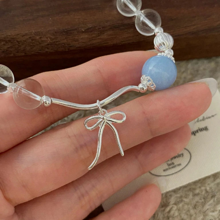 Oceanic Crystal Harmony Bracelet