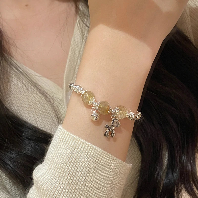 Prosperity Horse Charm Bracelet