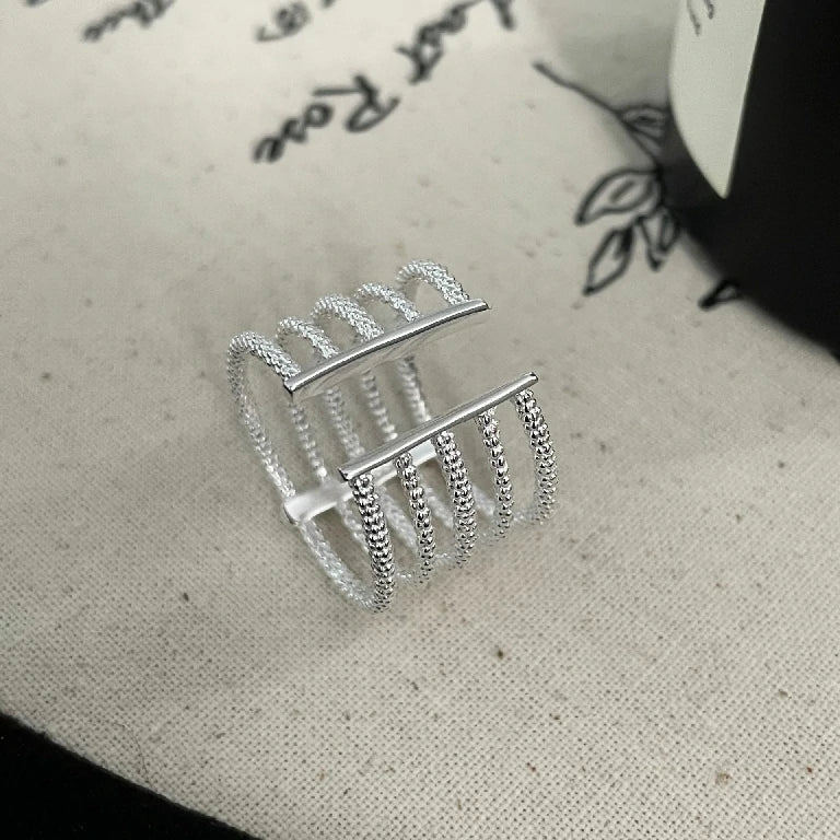 Textured Layer Ring