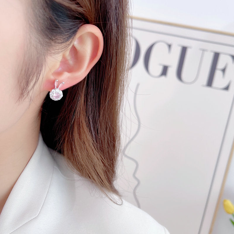Spinning Rabbit Fidget Earrings | Pair